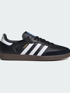 adidas Black Leather OG Samba Sneakers